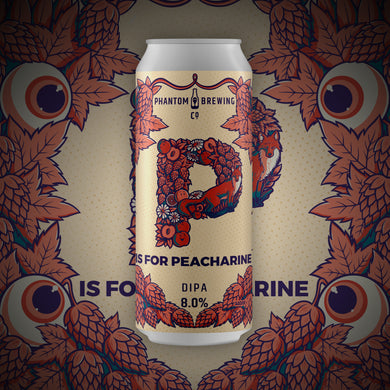 Phantom P is for Peacharine 6 pack - Phantom Brewing Co.