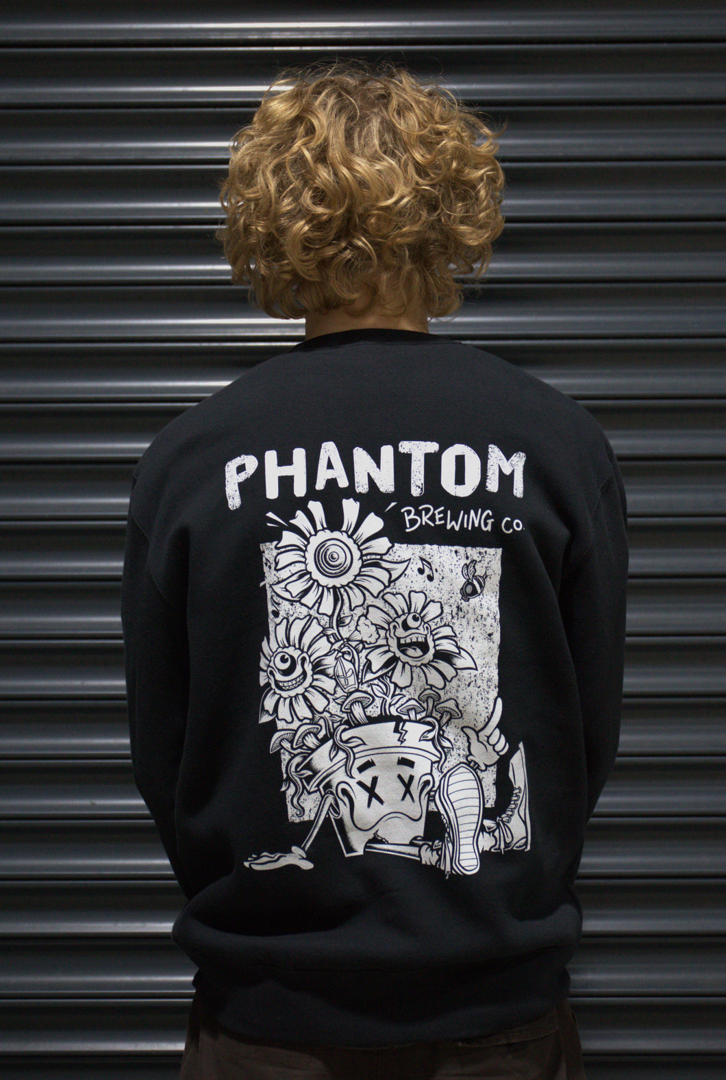 Flower Phantom Jumper - Black